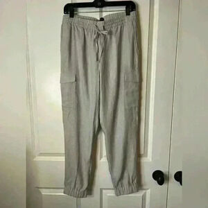 Banana Republic Linen Cargo Jogger
